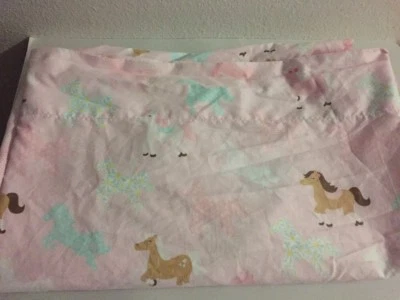 Ponies Circo Pink Pretty Horses hoja plana completa objetivo en muy buen estado Foto 1 de 2