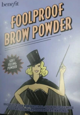 BENEFIT NARRENSICHERER BRAUENPUDER - NEU! - 0,01g Probe/Applikator - Farbton 1 Original