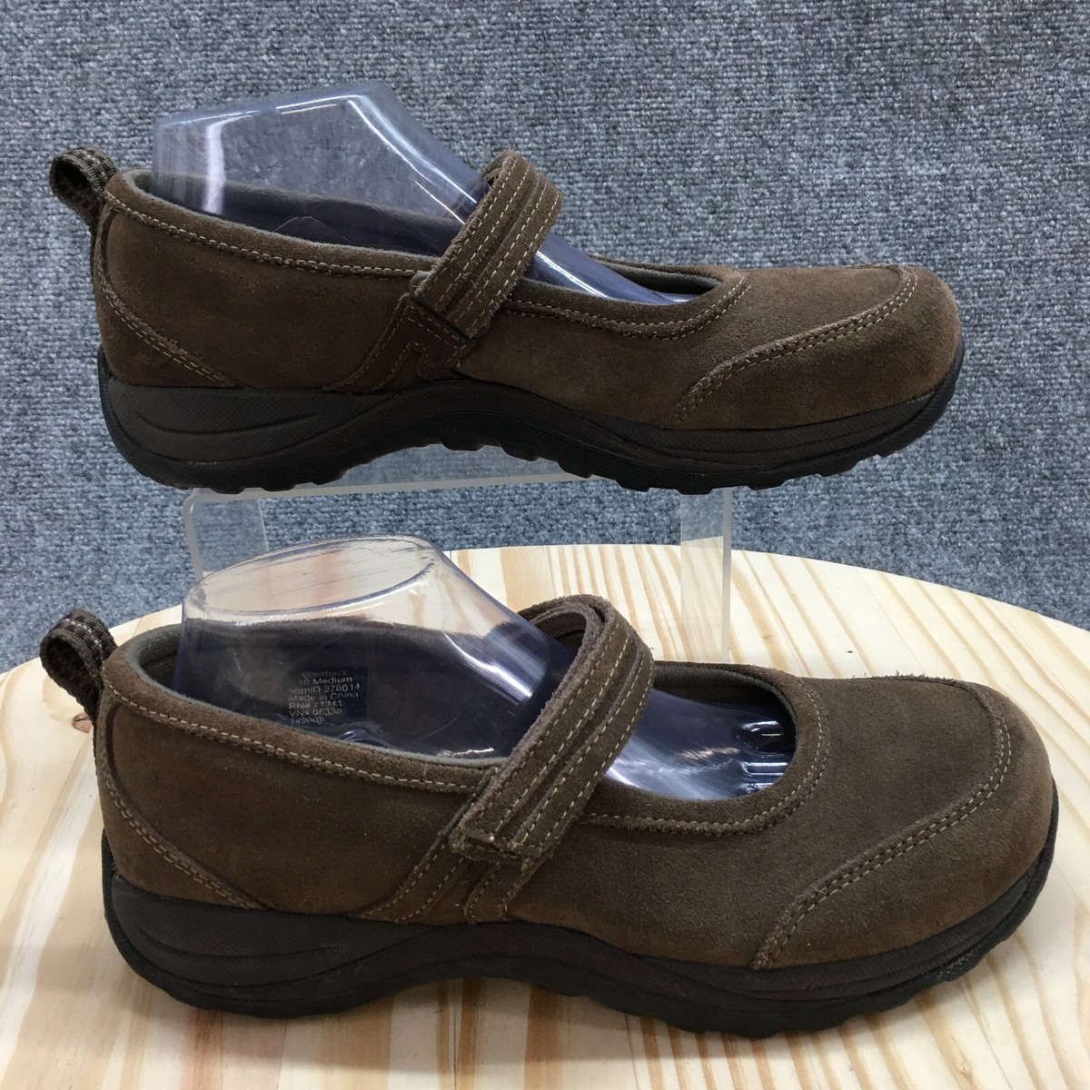 ローファー・オックスフォード elizabethstuart Height-raising Velcro Mary Jane sneakers EBA Kids Girls Flat Shoes School Uniform Shoes Dress Shoes Black