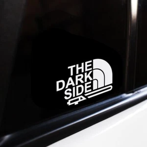 Die dunkle Seite Aufkleber Sticker Vinyl Auto Van Fenster Stoßstange JDM DUB EURO Darth Vader - Bild 1 von 3