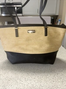 Kate Spade Tote Cedar Street Straw Small Harmony - Picture 1 of 7