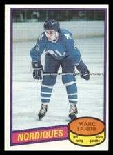 1980 O-Pee-Chee #256 Marc Tardif Quebec Nordiques  Hockey card