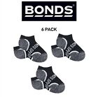 Bonds Kids Ultimate Comfort Low Cut Breathable Mesh Weave Socks 6 Pack Ry8l2n