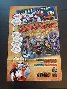 Harley Quinn and the Birds of Prey Promo Poster - 36" x 24" (DC) - Picture 1 of 1