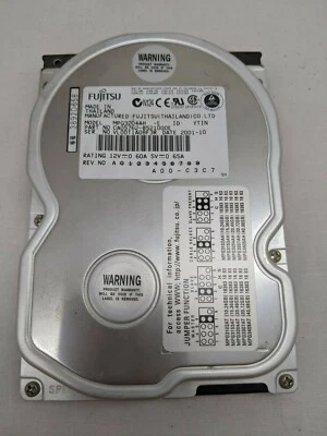 Fujitsu MPG3204AH-E 20.4GB 2MB ATA-100 7200rpm 3.5"  IDE Hard Drive Tested - Image 1 of 4