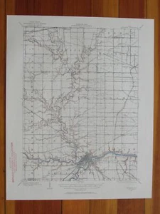 Defiance Ohio 1960 Original Vintage USGS Topo Map - Picture 1 of 1