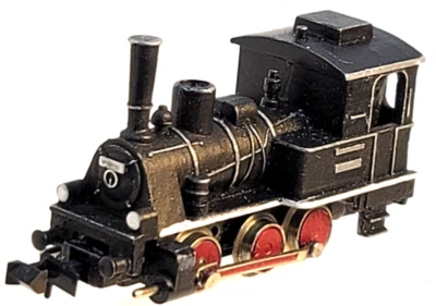 N Minitrix 2913 0-6-0 Switcher Locomotive DB (Tested) Rapido couplers - no box - Image 1 of 4