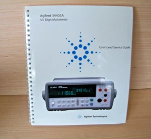 Agilent 34405A 5 1/2 Digital Multimeter User's Manual & Guide New Sealed - Picture 1 of 2