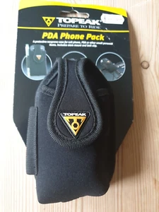 Topeak Phone PDA Pack, Handlebar Mounting Neoprene Phone/Garmin Case, Black.NOS. - Picture 1 of 3