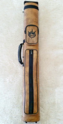 Estuche rígido para tacos de billar McDermott 2x2, Wild-Fire, ovalado, WF 75-0910 Foto 1 de 4