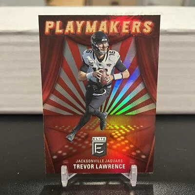 2022 Donruss Elite Trevor Lawrence PM-11 Jacksonville Jaguars Playmakers - Image 1 of 2