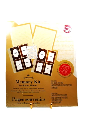 New Hallmark Memory Kit Refills Photo Pages For Albums AR1404 Set Of 2 - Image 1 of 4