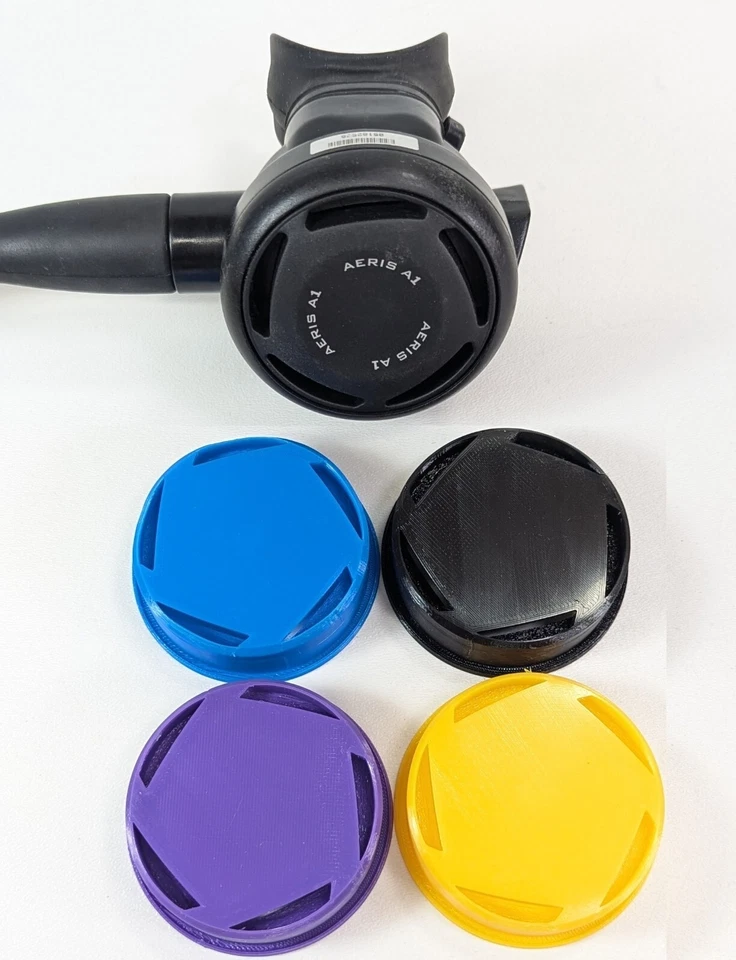 Aeris A1 Diaphragm Cover Purge Button 2nd Stage Regulator Scuba Dive Octo - Image 1 of 4