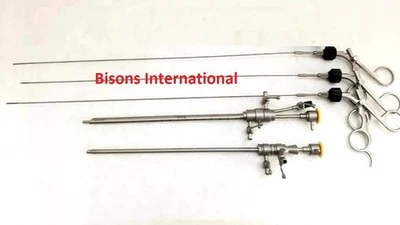 Bettocchi Hysteroscope Set 4mm 5Fr Operative Diagnostic Sheath Grasper Forceps - Image 1 of 4