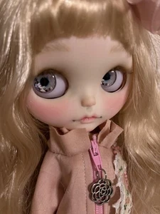 Custom Icy Doll Blythe Size OOAK Blonde Wave Hair 1/6 Artist Doll no Outfit - Picture 1 of 15