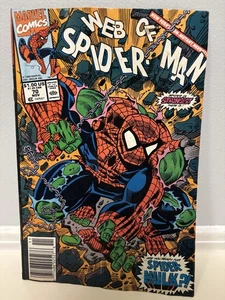 Web Of Spider-Man #70 (Marvel 1990) - 1st app. Spider-Hulk! Newsstand Edition - Bild 1 von 4