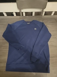 Under Armour Felpa Uomo Blu Manica Lunga Girocollo Pullover Medium - Foto 1 di 3