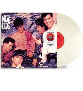 New Kids On The Block NKOTB Step By Step Limited Exclusive White Opaque Vinyl LP - Picture 1 of 1