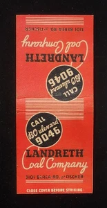40er Jahre Landreth Coal Company 3101 Berea Rd. bei Fischer Cleveland Lakewood OH MB - Bild 1 von 2