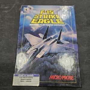 F-15 Strike Eagle for Atari 520ST Microprose Classic PC Game 1985 - Picture 1 of 5