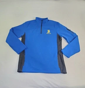 Colosseum UCLA Gr. L Bruins Fleece gefüttert 1/4 Zip Performance Pullover blau Ca2 - Bild 1 von 7