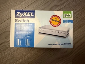Zyxel ES-108A 8 Port Network Switch - Afbeelding 1 van 2