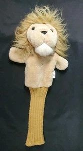 Vintage ASI Lion Golf Headcover Puppet King Of The Jungle Brown Main Retro 90's - Picture 1 of 7