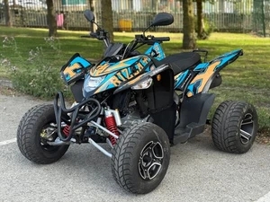 2025 QUADZILLA AEON COBRA 400 SUPERMOTO ROAD LEGAL QUAD BIKE RAPTOR/POLARIS/ATV - Picture 1 of 17