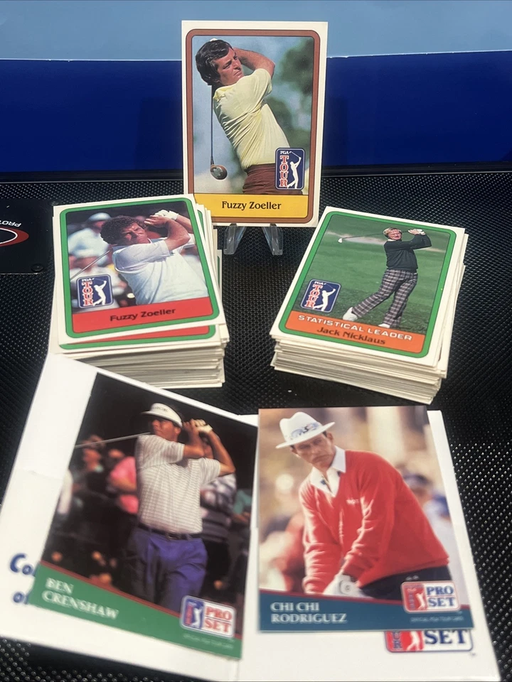 1981 & 1982 Donruss PGA Golf Lot of 120+ Cards Plus Bonus 1991 Pro Set 2 Cards - Image 1 of 1