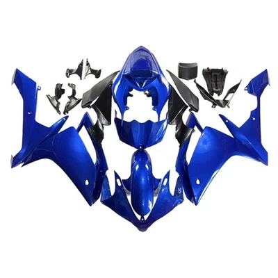 Blue Fairing Kit For Yamaha YZF R1 2007 2008 YZF-R1 Plastic Injection Bodywork - Image 1 of 4