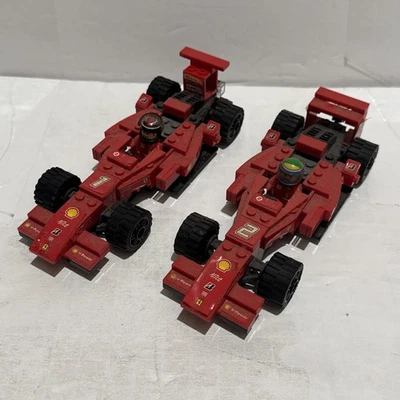 LEGO RACERS FERRARI F1 RACER Lot Of 2 Appears To Be Complete - Image 1 of 4