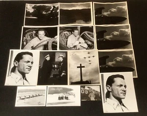 1952 Aereo Lotto 14 Vintage US Navy Fotografia Ufficiale Foto USS Essex CV-9 928A - Foto 1 di 2