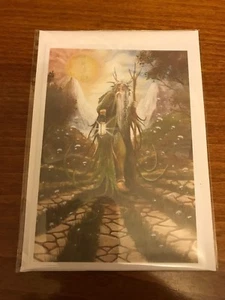 The Path of the Wiccan Themed Blank Greeting Card - Pagan / Wicca - Picture 1 of 1