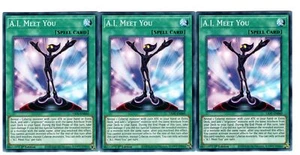 Yugioh- 3X A.I. Meet You - Common - 1st Edition - LIOV-EN060 - Near Mint - Picture 1 of 1
