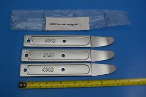 Juego de cuñas de piel 4140 AP TOOLS 3 piezas. 16085 tratado térmicamente. - Imagen 1 de 4
