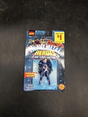 Toy Biz Marvel Heavy Metal Heroes Die Cast Metal Mr. Sinister Posable Figura Foto 1 de 4