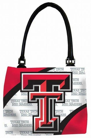 Too Cute! New Licensed Texas Tech Red Raiders Purse Handbag S136 Cover