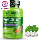 Bone Strength - Calcium Magnesium Supplement for Bone Health - Plant-Based, Whol