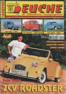 DEUCHE & MEHARI MAGAZIN 2 CITROEN 2CV AZU VAN 1970 TYP H FEUERWEHR 58 - Bild 1 von 2