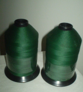 Lot of 2 Eddington Thread Emerald 5005 Bonded Polyester Thread TR 350 #48475