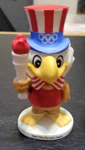 Sam the Olympic Eagle 5" inch ceramic figurine 1984 Los Angeles Olympic Games US - Picture 1 of 3