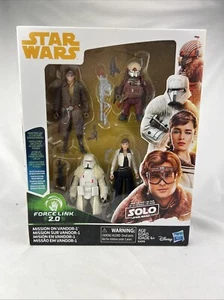 Star Wars Solo: Mission on Vandor-1 2018 paquete de 4: Han Qi'ra Range Trooper Weazel - Imagen 1 de 6