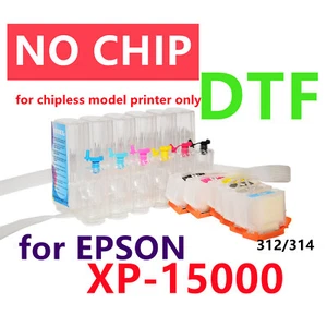 No chip Empty Cis ciss ink system for XP-15000 T314 314 DTF printing chipless ** - Picture 1 of 4