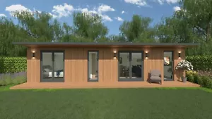 STRÅSSÅ -LOG CABIN/LODGE/GLAMPING. PRICE IS APPROX PER SQUARE METRE - Picture 1 of 11