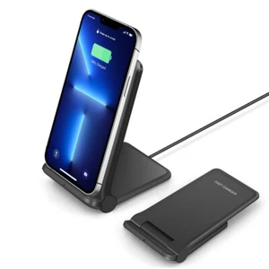 30W Wireless Charger Dock Foldable Charging Station For iPhone 16 15 Samsung S25 - Picture 1 of 24