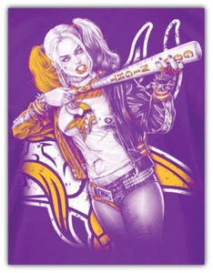 Minnesota Vikings NFL Suicide Squad Car Bumper Sticker Sticker - 3 '' o 5 '' - Imagen 1 de 1
