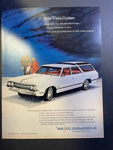 Vintage Magazine Advertisement 1965 Oldsmobile Vista Cruiser - Picture 1 of 2