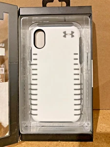 Under Armour UA Protect Grip Case For iPhone X - White /Damage Box* - Picture 1 of 1