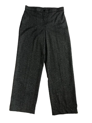 Briggs New York Petite Size 6P Gray Women's Dress Pants Flat Front Straight - Image 1 of 4