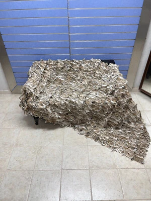 Manta colcha de piel de lince natural de lujo 100 % real piel real Foto 1 de 4